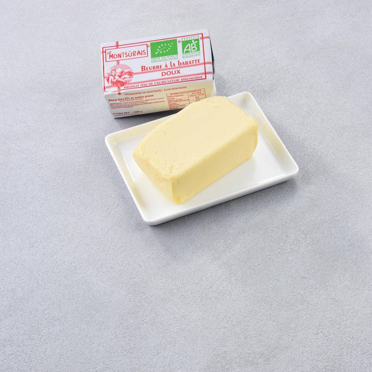 Le Beurre de baratte doux BIO