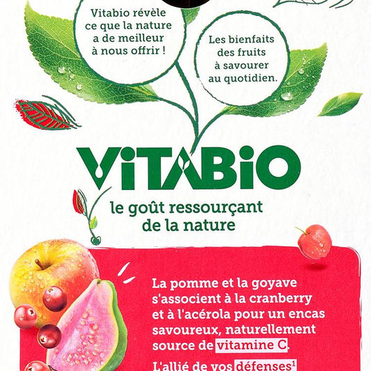 Les Compotes défense pomme goyave cranberry BIO