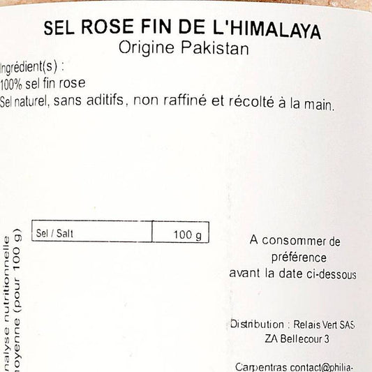 Le Sel rose fin de l'Himalaya