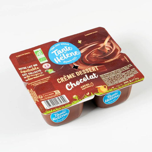 Les Crèmes dessert chocolat BIO
