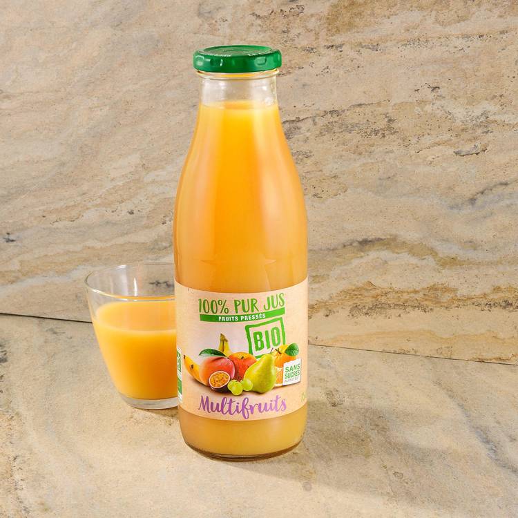 Le Pur jus multifruits BIO