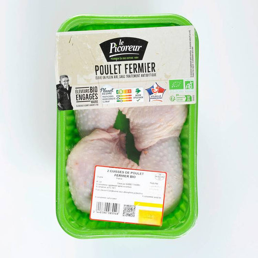 Les Cuisses de poulet fermier BIO
