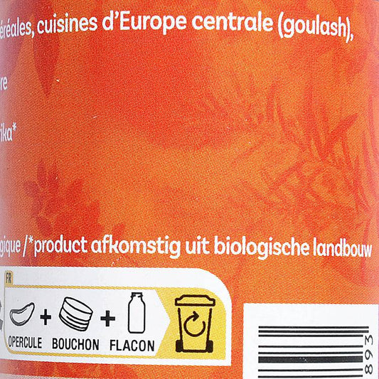 Le Paprika doux BIO