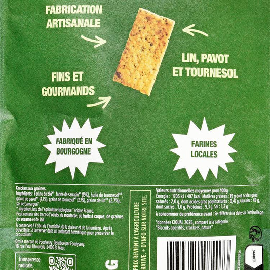 Les Mini Cracker aux gaines BIO "Omie"