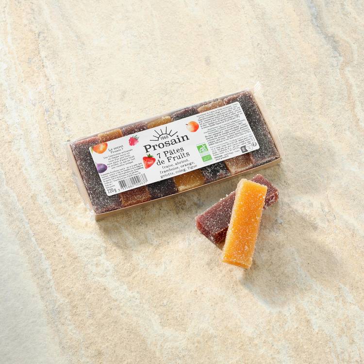 Les Pâtes de fruits BIO