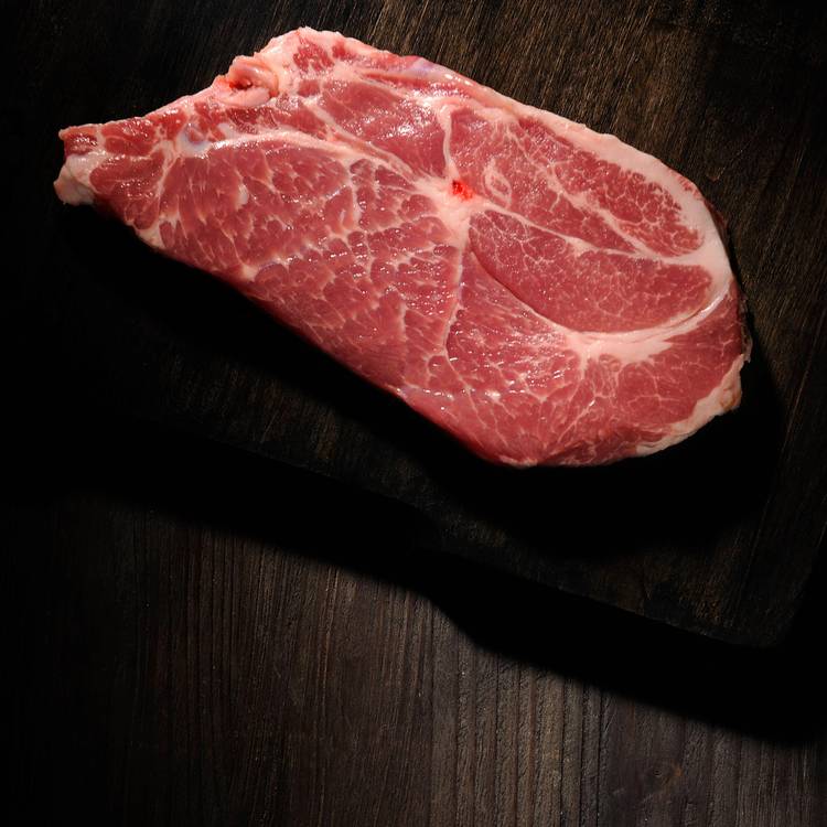 La Côte de porc échine
