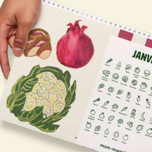 Le Calendrier des fruits et légumes