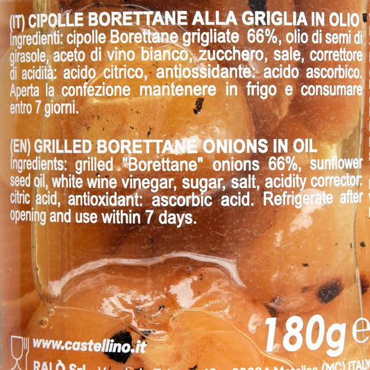Les Oignons Borettane grillés à l'huile