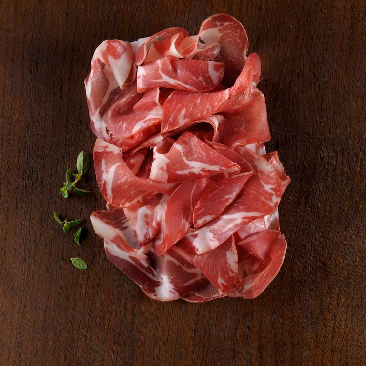 La Chiffonnade de coppa de Parme IGP