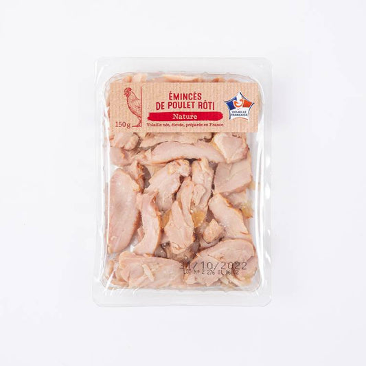 Les Emincés de poulet rôti