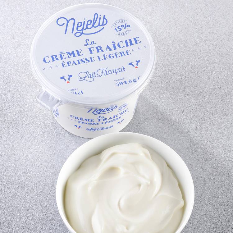 La Crème fraîche épaisse légère 15%
