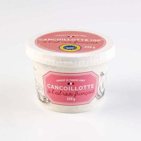 La Cancoillotte à l'ail rose IGP
