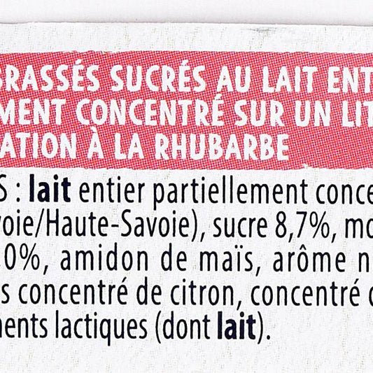 Les Yaourts aux fruits de saison "Val de Praz"