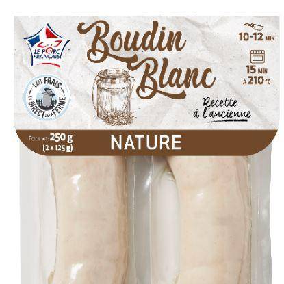 Les Boudins blancs à l'ancienne nature