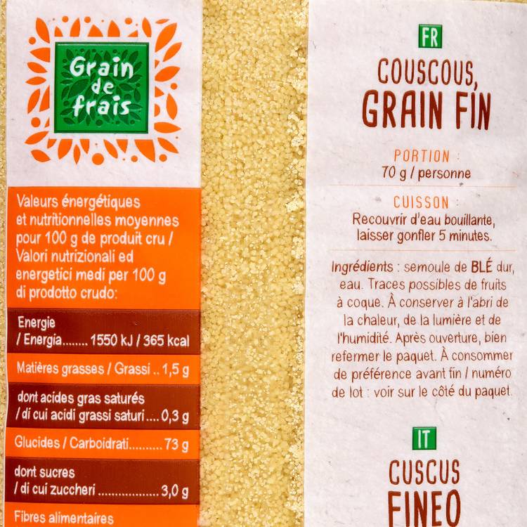 Le Couscous fin