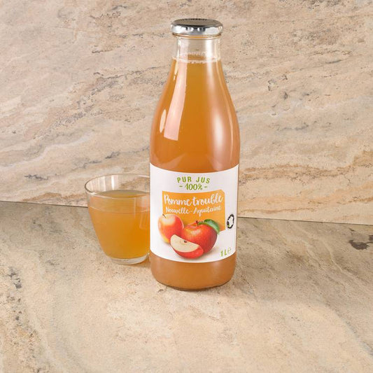 Le Jus de pomme trouble