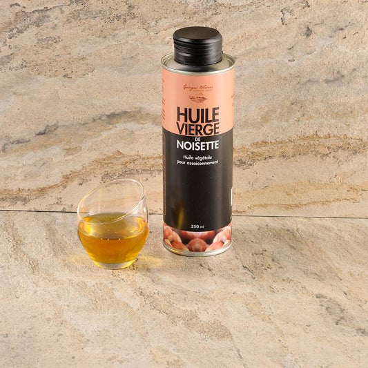 L'Huile de noisette vierge