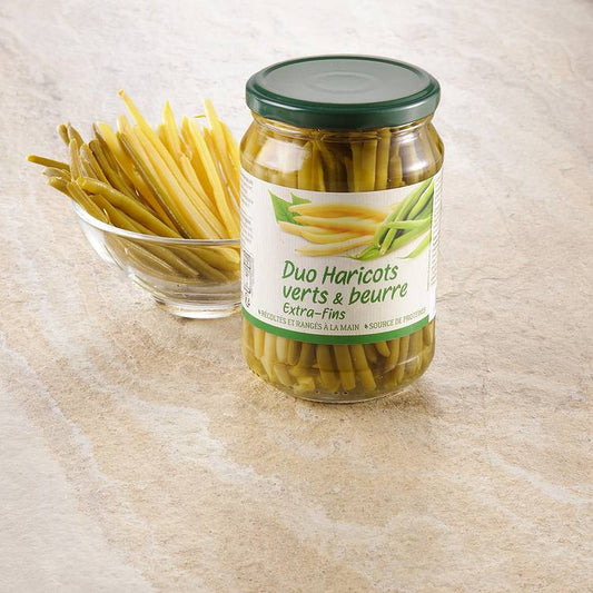 Les Duo de haricots extra fins