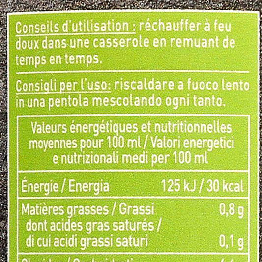 Le  Velouté de légumes variés BIO