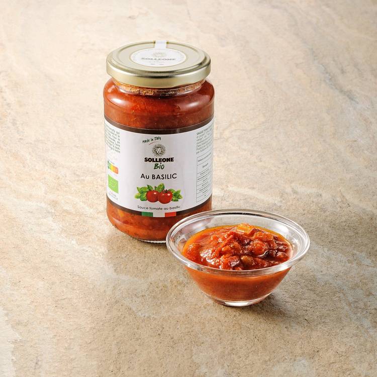 La Sauce tomate au basilic BIO