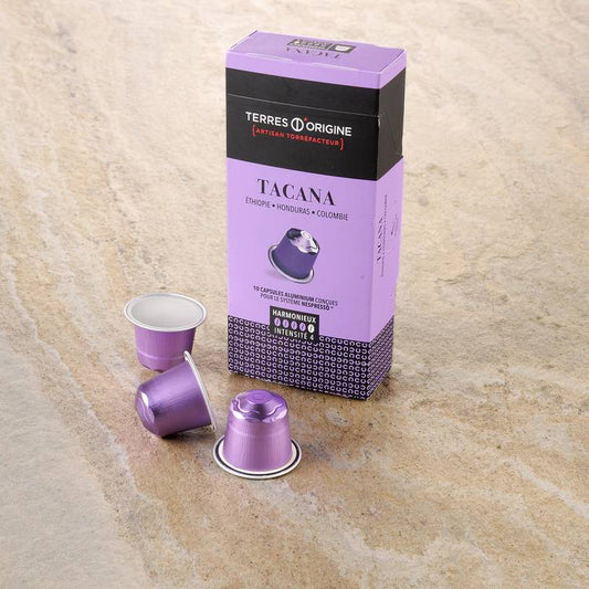 Le Café tacana en capsule