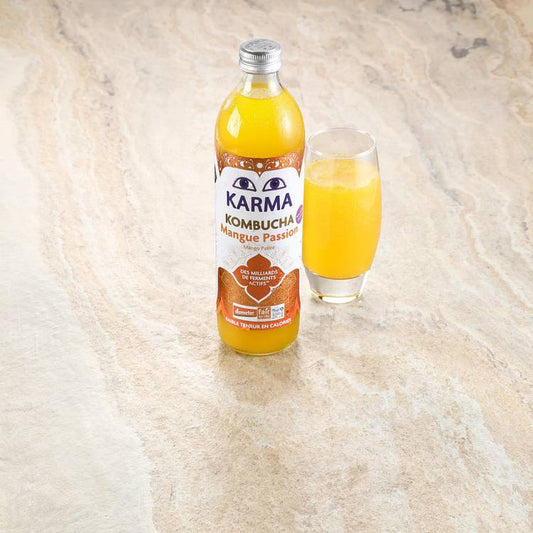 Le Kombucha à la mangue BIO