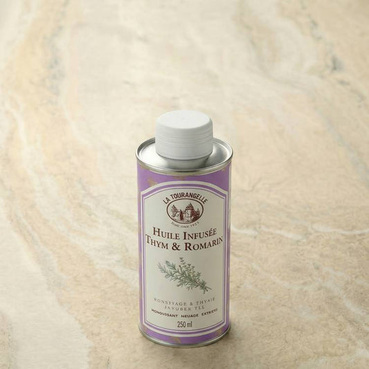 L'Huile infusée au thym et romarin "La Tourangelle"