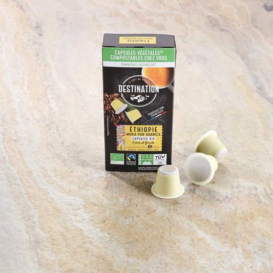Le Moka pur arabica en capsule BIO
