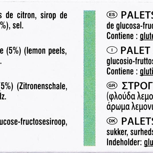 Les  Palets citron "La Mère Poulard"