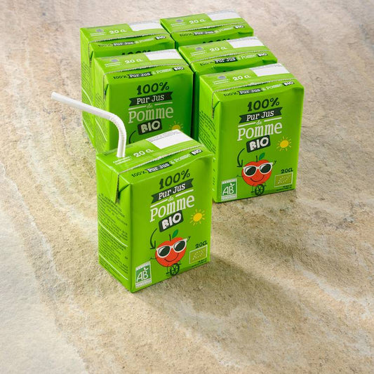 Le Pack de jus de pomme BIO