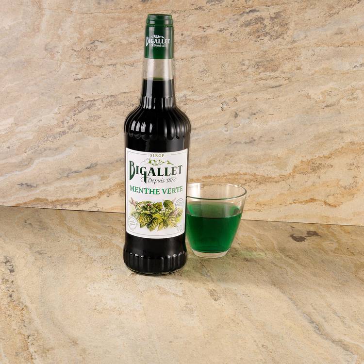 Le Sirop de menthe verte