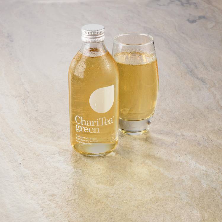 La ChariTea vert et gingembre  BIO "Lemonaid"