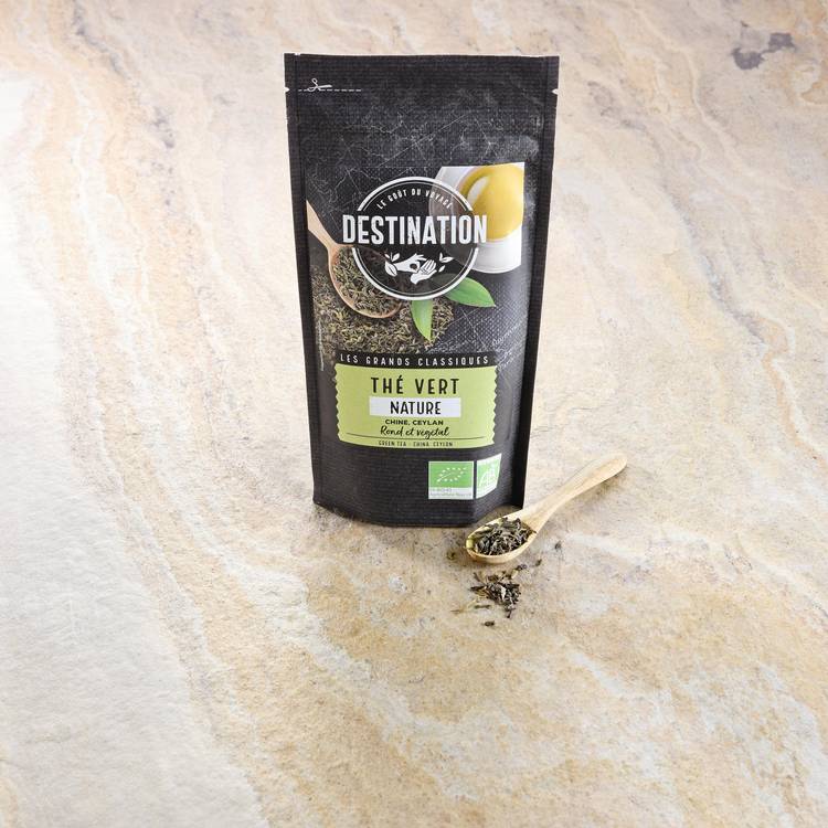 Le Thé vert nature ceylan en vrac BIO