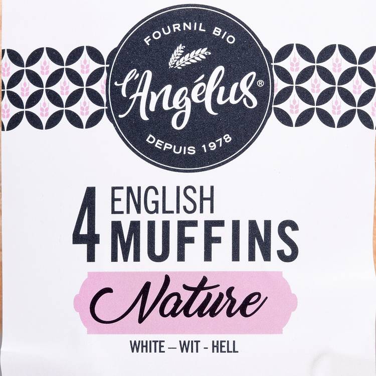 Les English muffins nature BIO