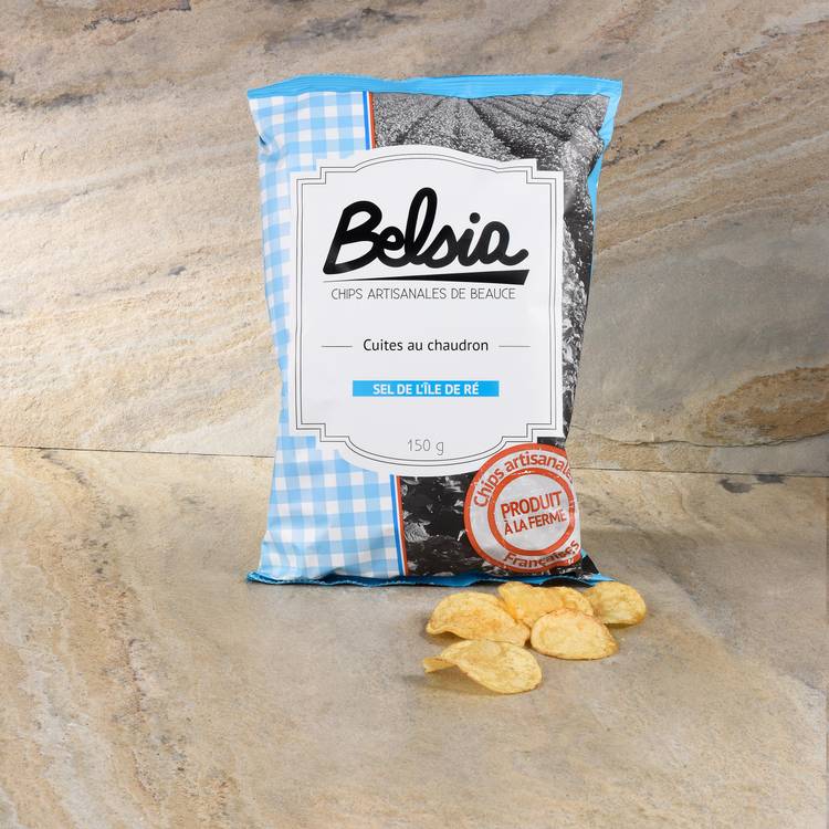 Les Chips artisanales au sel de l'Île de Ré