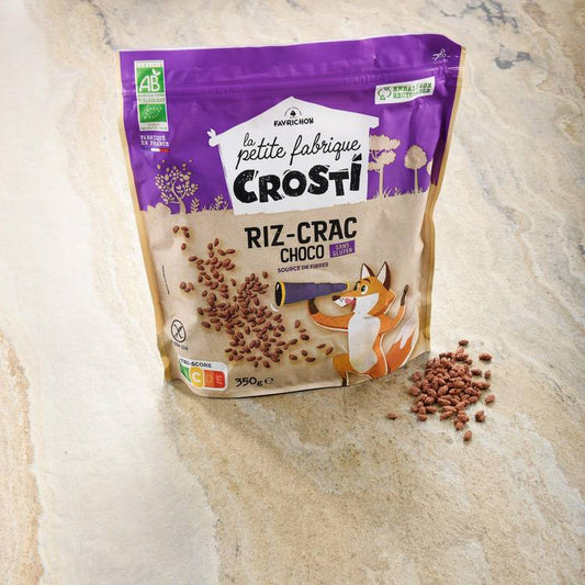 Les Céréales riz soufflé chocolat BIO