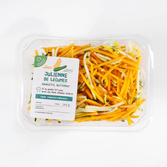 La Julienne de légumes