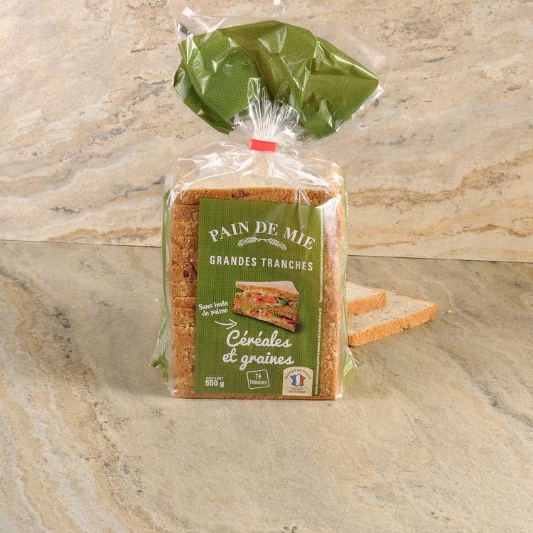 Le Pain de mie aux céréales