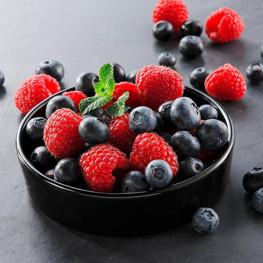 Le Duo framboises myrtilles