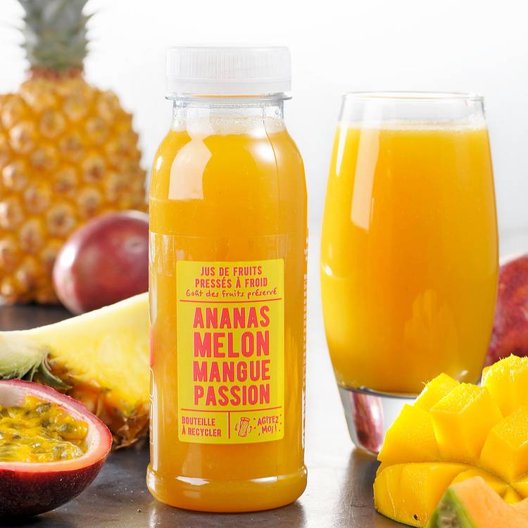 Le Pur jus ananas, melon & mangue