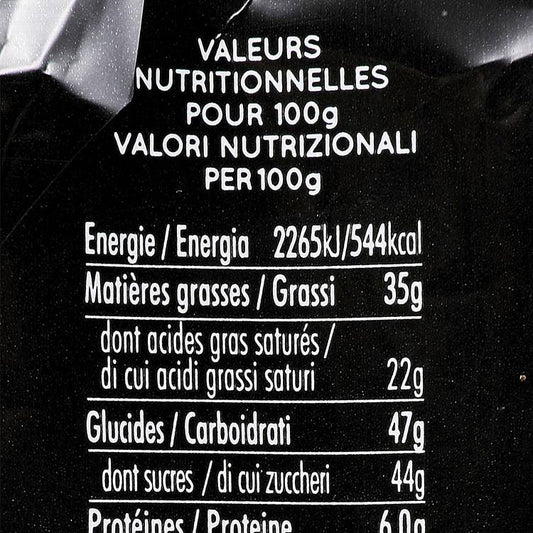 Les Palets de chocolat noir dessert