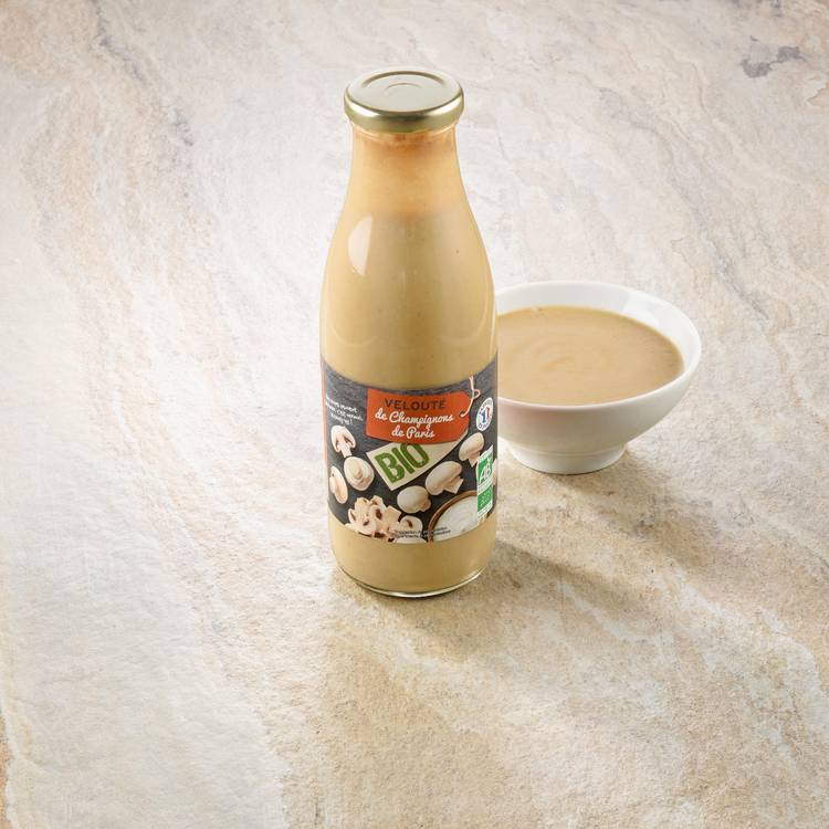 Le  Velouté de champignons BIO