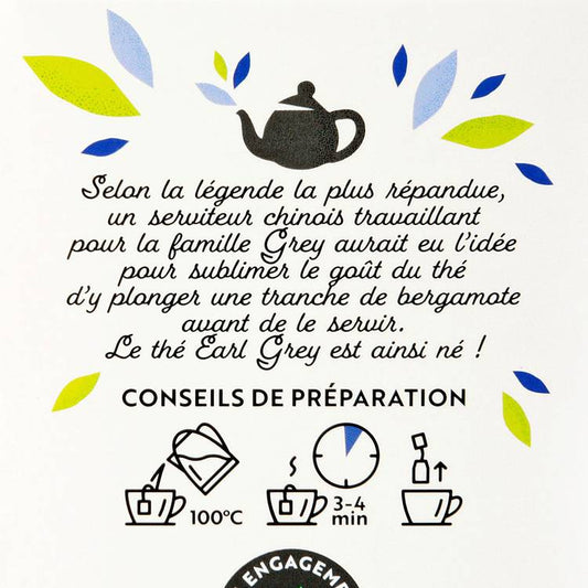 Le Thé noir Earl Grey
