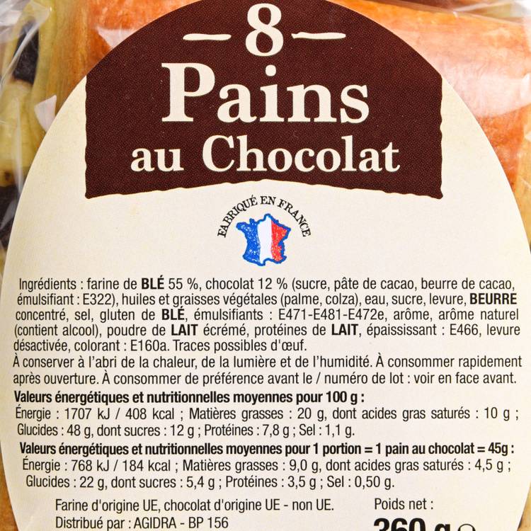 Les Pains au chocolat