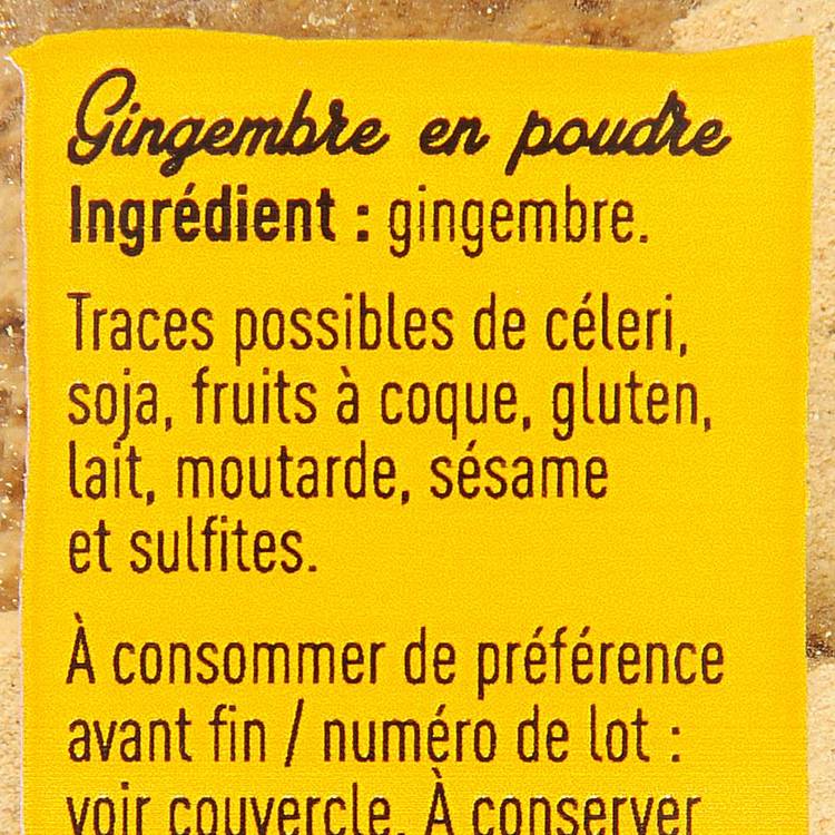 Le Gingembre moulu