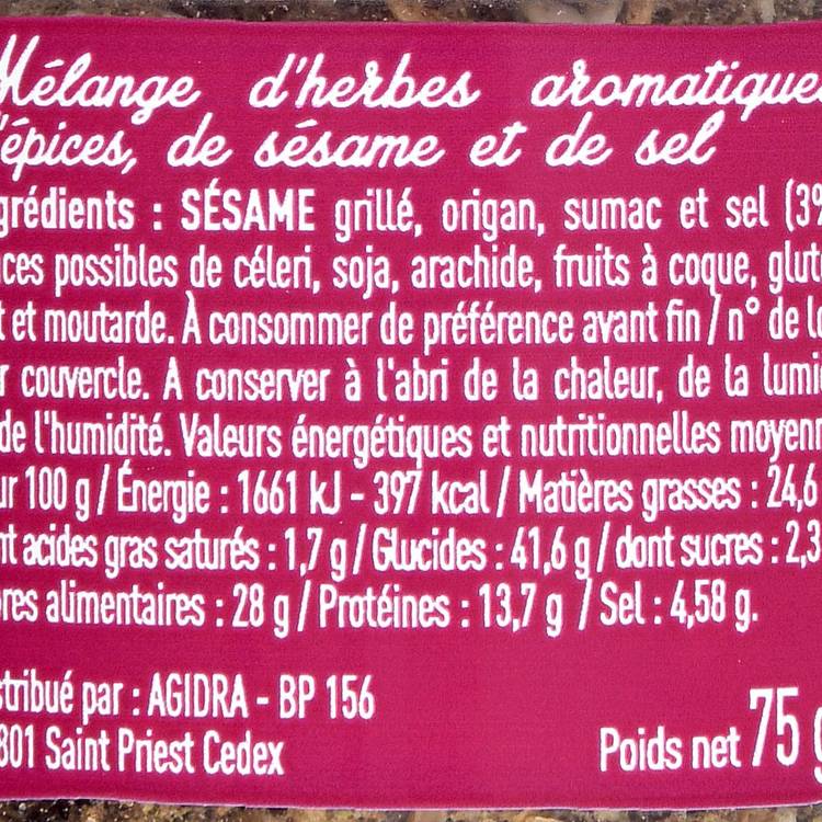 Le Mélange Zaatar