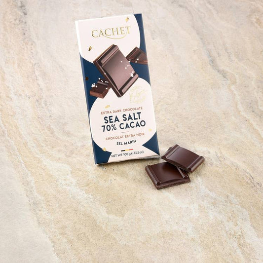 Le Chocolat noir extra 70% au sel marin