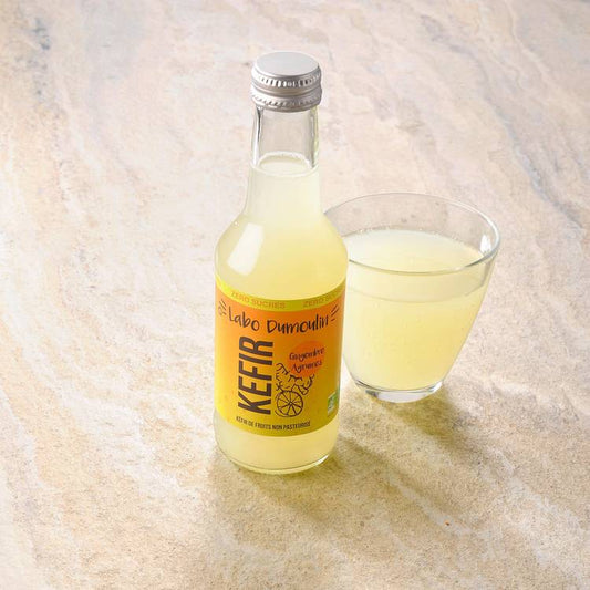 Le Kéfir gingembre agrumes BIO