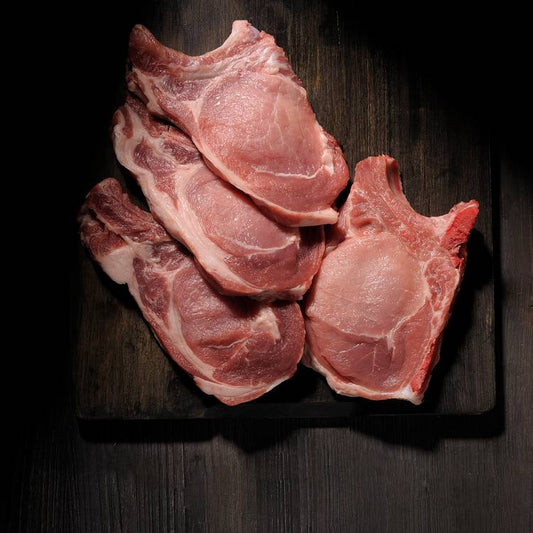 Les Côtes de porc échine