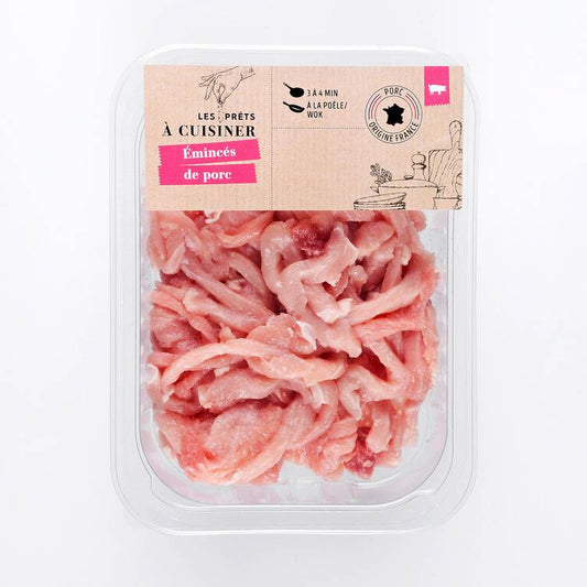 Les Emincés de porc
